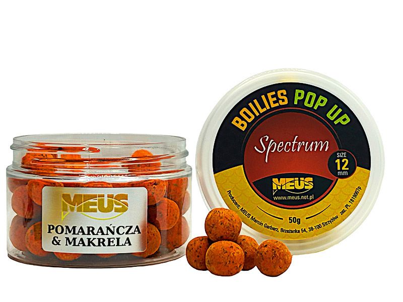 Pop up Orange mackerel 15mm – Image 2