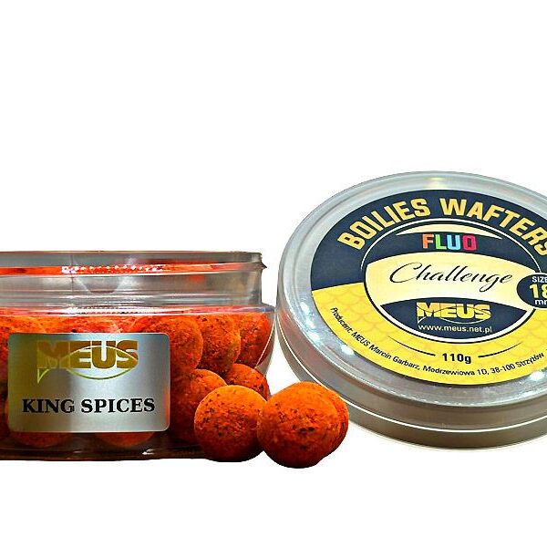 Spice Wafter Fluo carpe meusbaits king