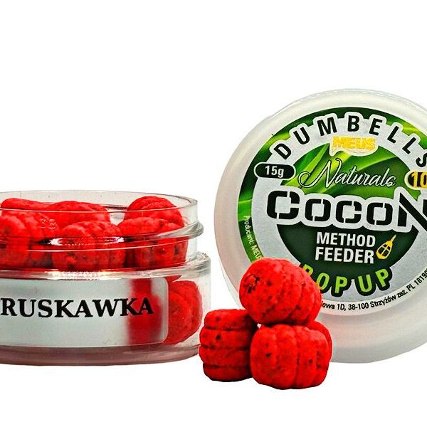 Strawberry CocoN Pop-up meus appat feeder carpe