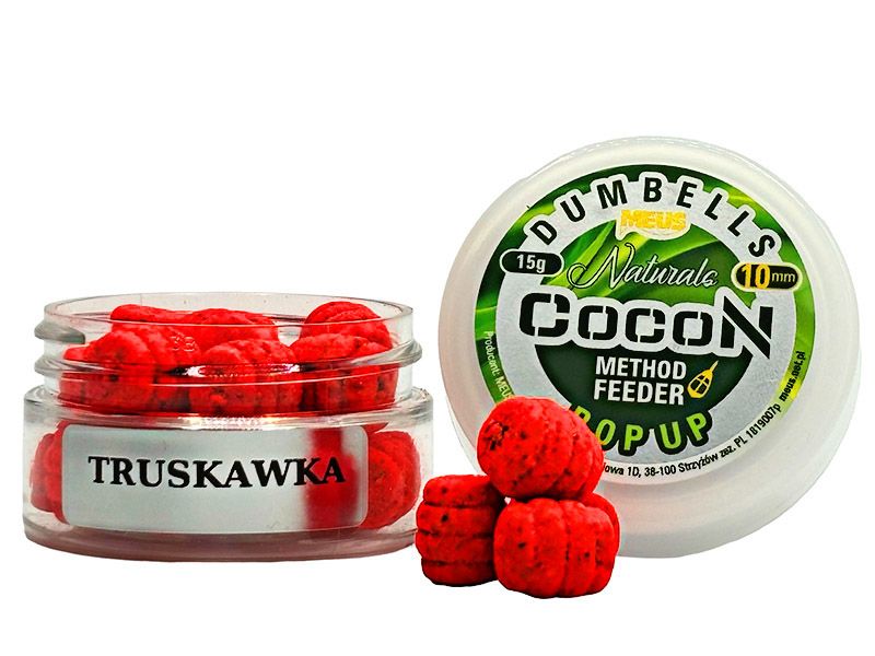 Strawberry CocoN Pop-up meus appat feeder carpe