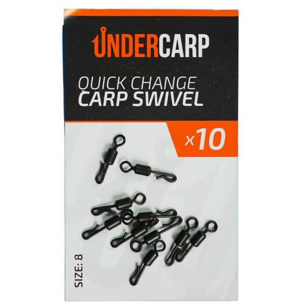 Quick Change Carp Swivel 8