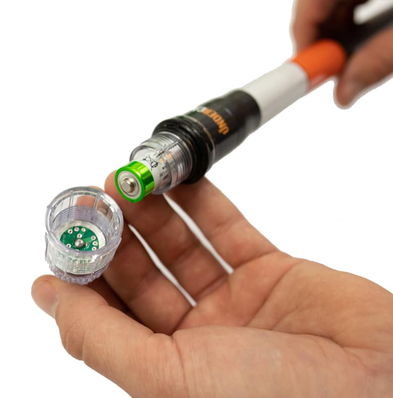 Carp marker pole dusk sensor – blue 6m – Image 5