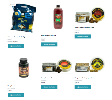 Par gamme en un clic