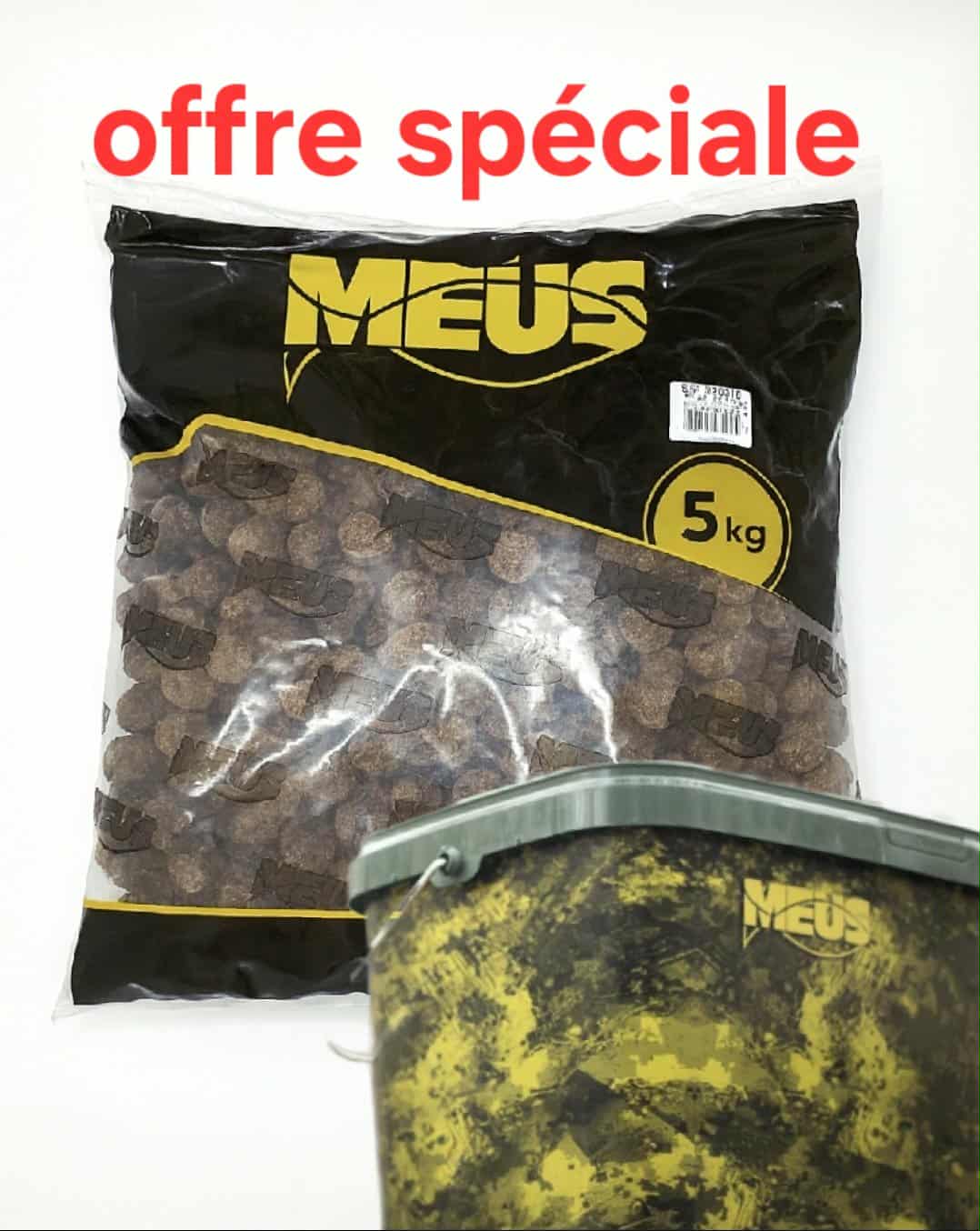 SEAU CARPE PELLET PECHE