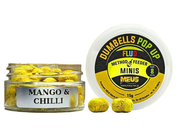 pop up mango chilli carpe feeder